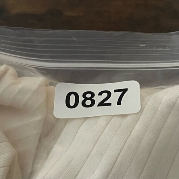 Knix Papaya Mock Neck Bodysuit in ivory size 3X soft ribbed cotton blend - Picture 9 of 9